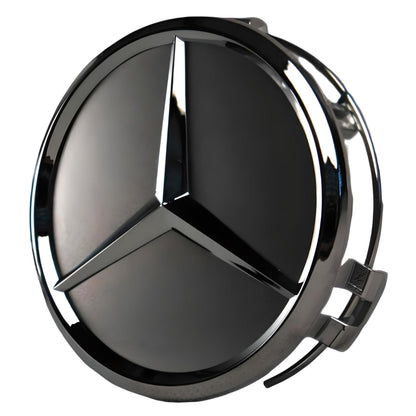 Mercedes-Benz Hub Caps | Matte Chrome