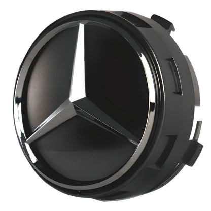 Mercedes-Benz Elevated Hub Caps | Titanium Gray